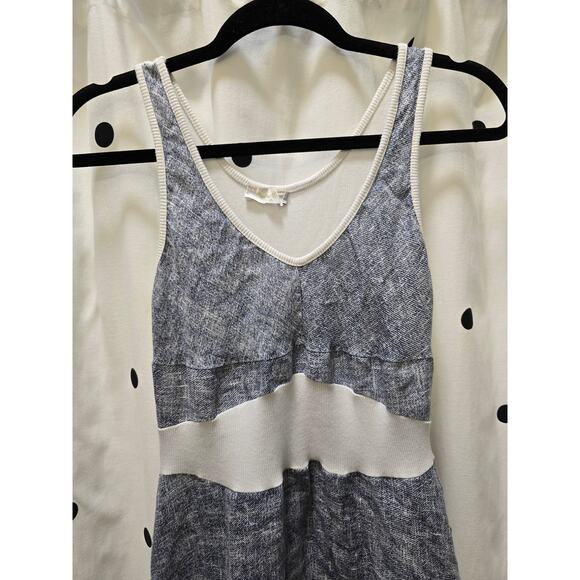 Carry Me Paris 100% linen bubble hem dress pockets small - Picture 4 of 10